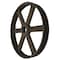 B&B Manufacturing QD192-14M-85-F, Timing Pulley, Cast Iron, Black Oxide,  QD192-14M-85-F - alternate 1